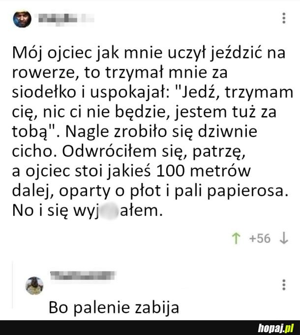 Nauka jazdy na rowerze