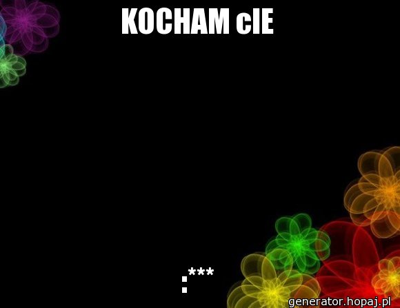 KOCHAM cIE