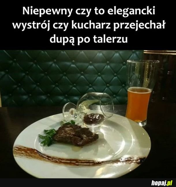 Eleganckie żarcie