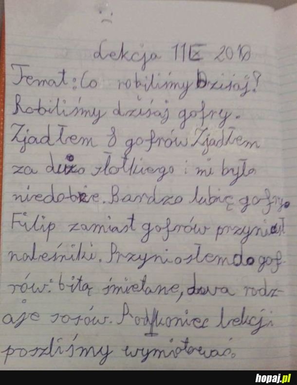 Wielbiciele gofrów