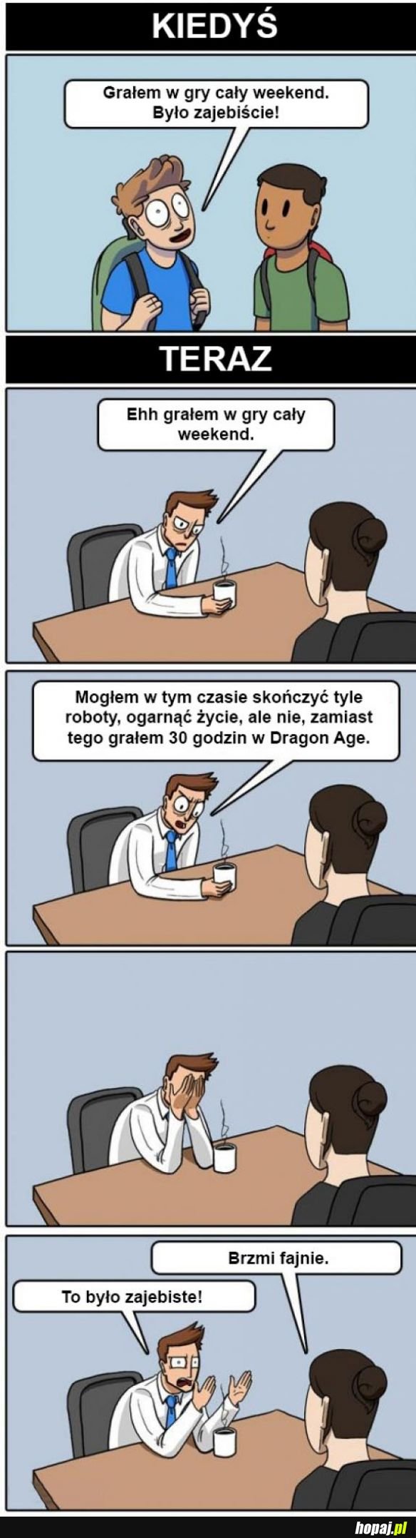 Gracz w prawdziwym życiu