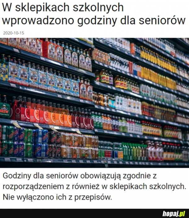 Godziny dla seniorów w szkołach