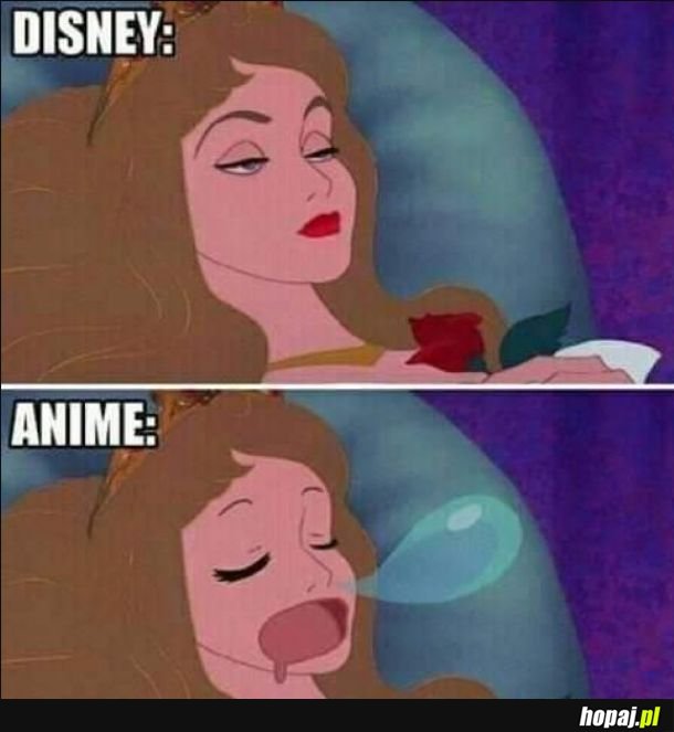 Różnica między anime a disney