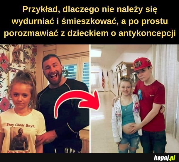 Rozmawiajcie ze swoimi dzieciakami. 