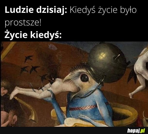 Życie kiedyś