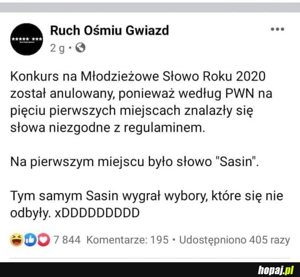 Młodzieżowe Słowo Roku