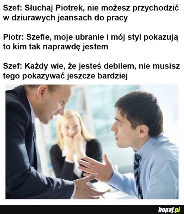 MÓJ UBIÓR OPISUJE MNIE