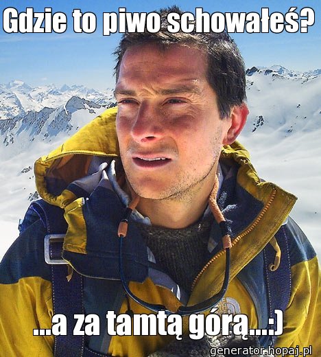 Gdzie to piwo schowałeś?