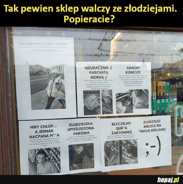 Walka ze złodziejami