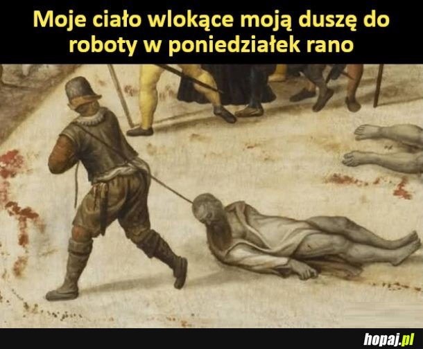 Poniedziałek rano