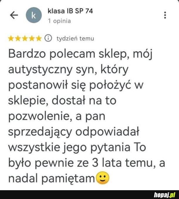 Czasem wystarczy odrobina człowieczeństwa