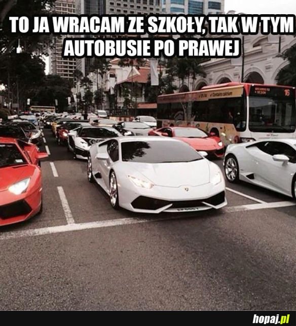 W autobusie