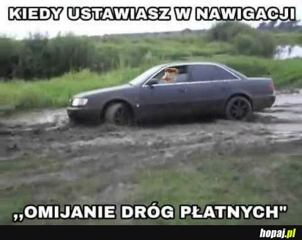 OMIJANIE DRÓG PŁATNYCH