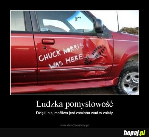 Chuck Norris tu był;)