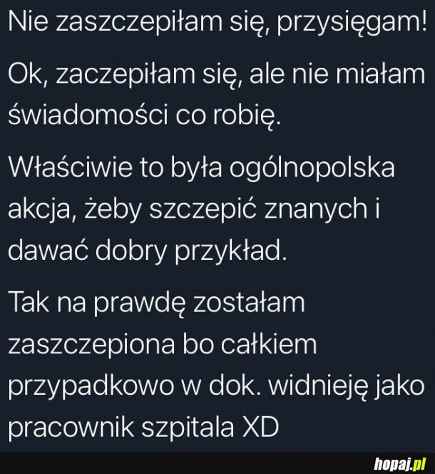 Każdy z nas jest trochę kłamczuszkiem...