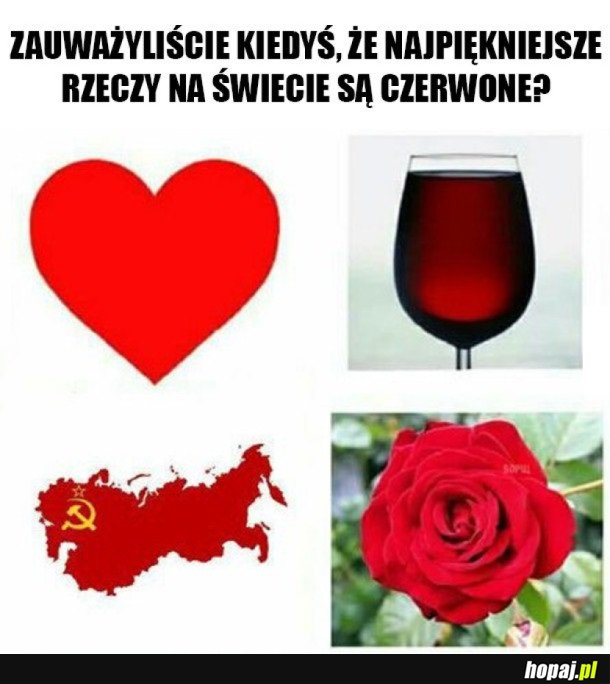 CZERWONE RZECZ