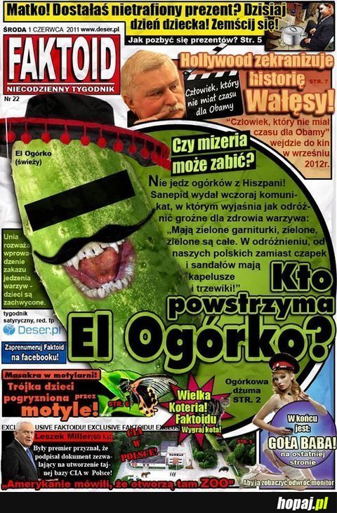 Kto powstrzyma El Ogórko? 