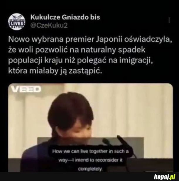 żadnych miglanców, bo po co