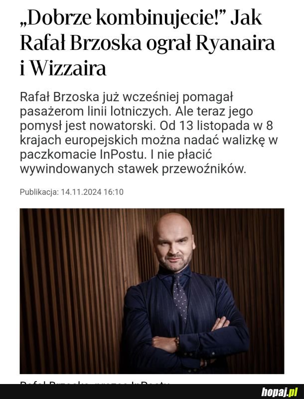 Już szukają frajery na niego haków