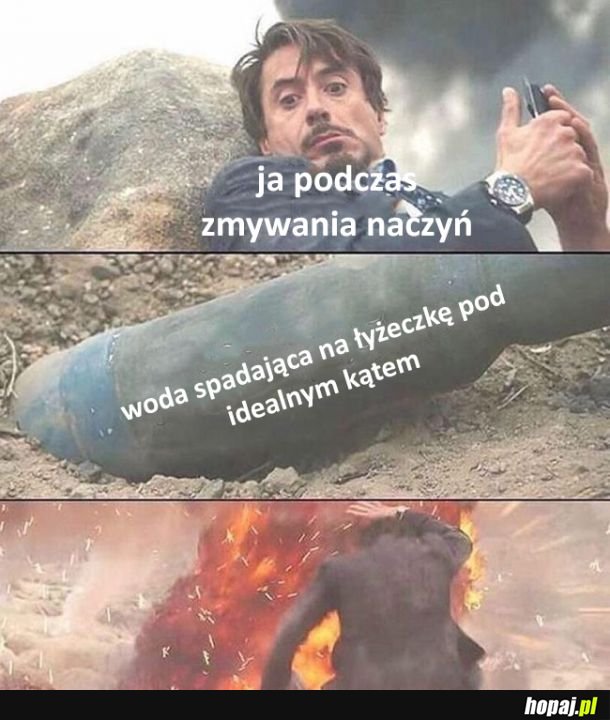 Za każdym razem, gdy zmywam