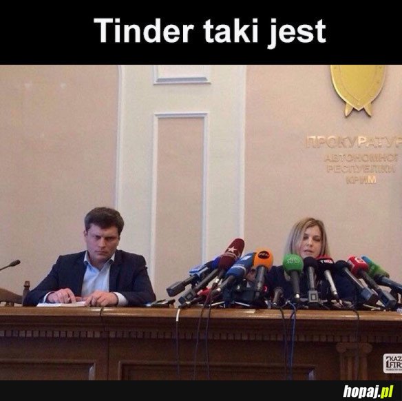 TINDER NA JEDNYM ZDJĘCIU