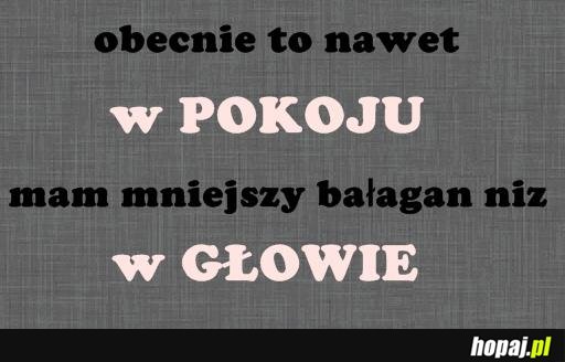 Bałagan... w mojej głowie