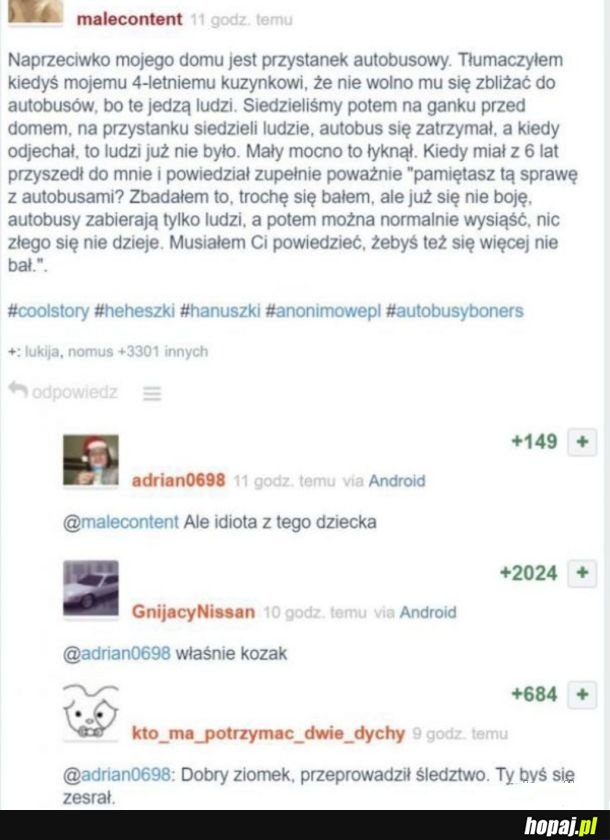 Teraz już dzieci nie są takie odważne