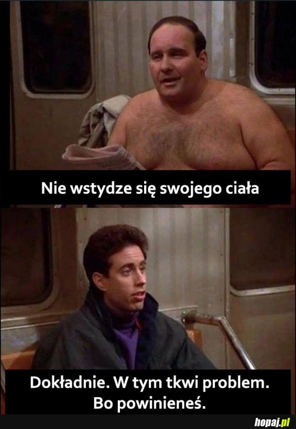 Nie wstydzę się