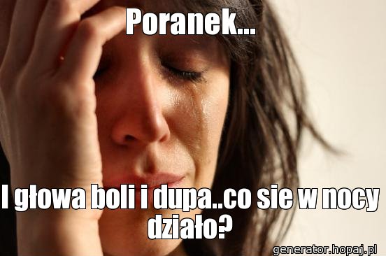 Poranek...