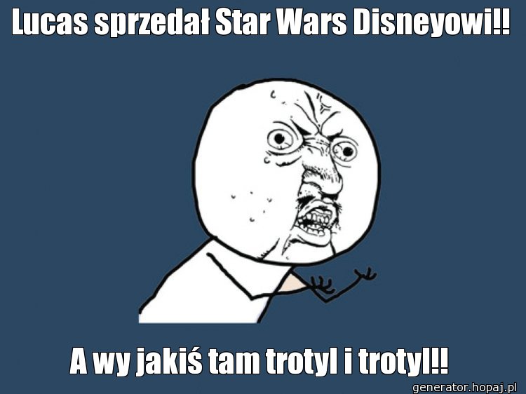 Lucas sprzedał Star Wars Disneyowi!!