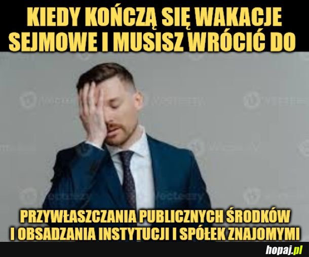 Koniec wakacji :( 