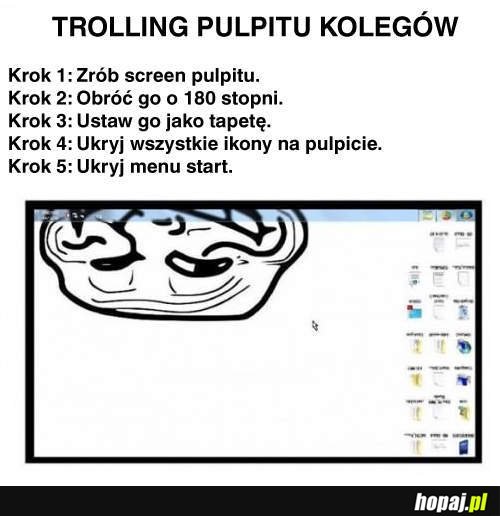 Trolling pulpitu kolegów