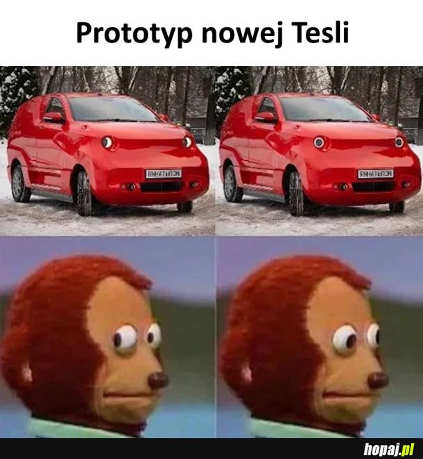 Nowa Tesla - jak mem