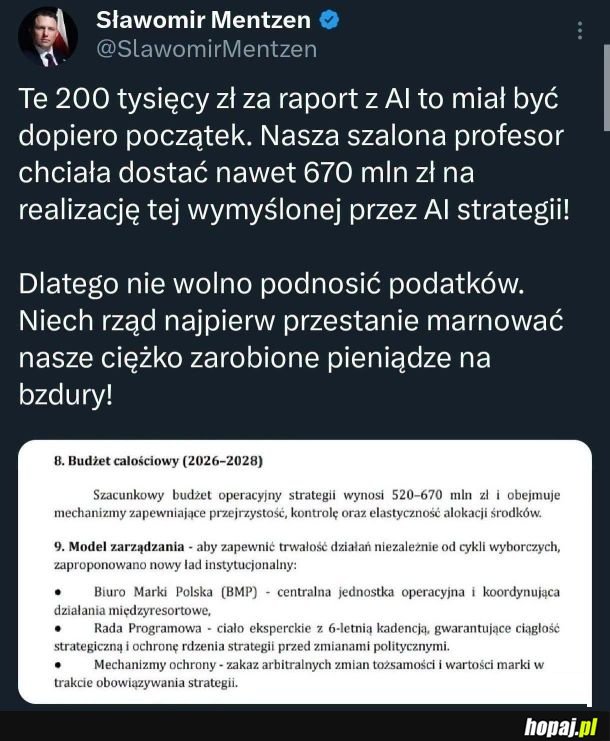 Jak nie ona to kto inny wyprowadzi te 670mln, bo te pieniadze w koncu im sie nalezą XD
