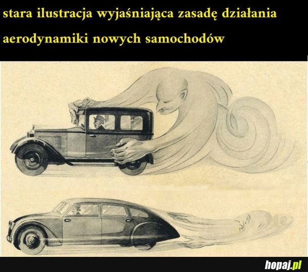 W czym tkwi zaleta opływowych aut?
