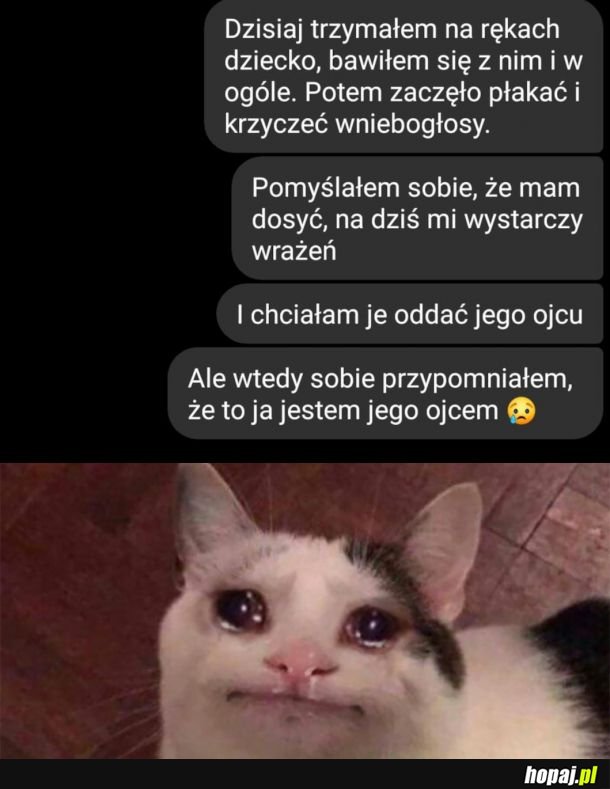 Miałem ochotę oddać go jego ojcu