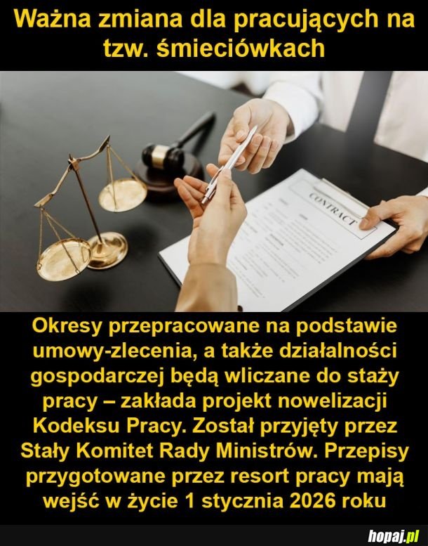 Zmiana dla pracujących