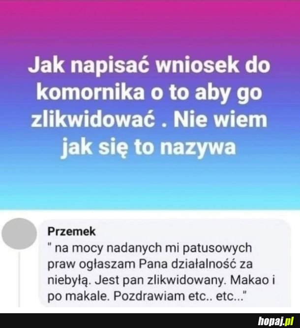 Likwidator xD