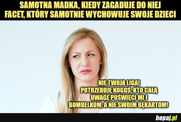 Samotna matka. 