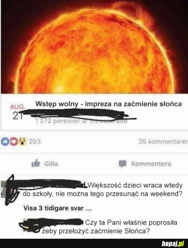 Zaćmienie słońca