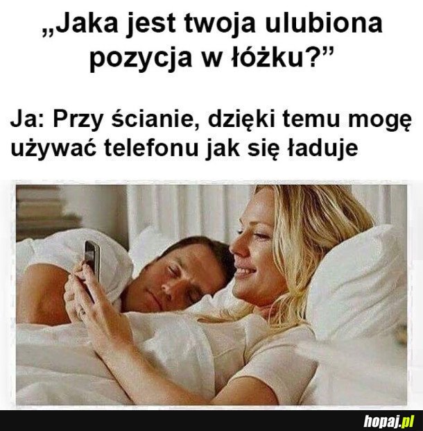 ULUBIONA POZYCJA W ŁÓŻKu