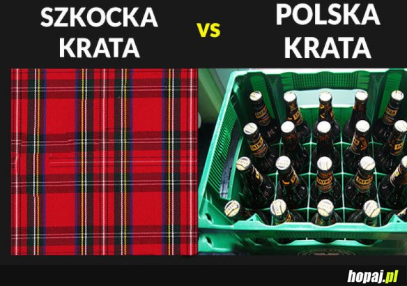 SZKOCKA KRATA VS POLSKA KRATA