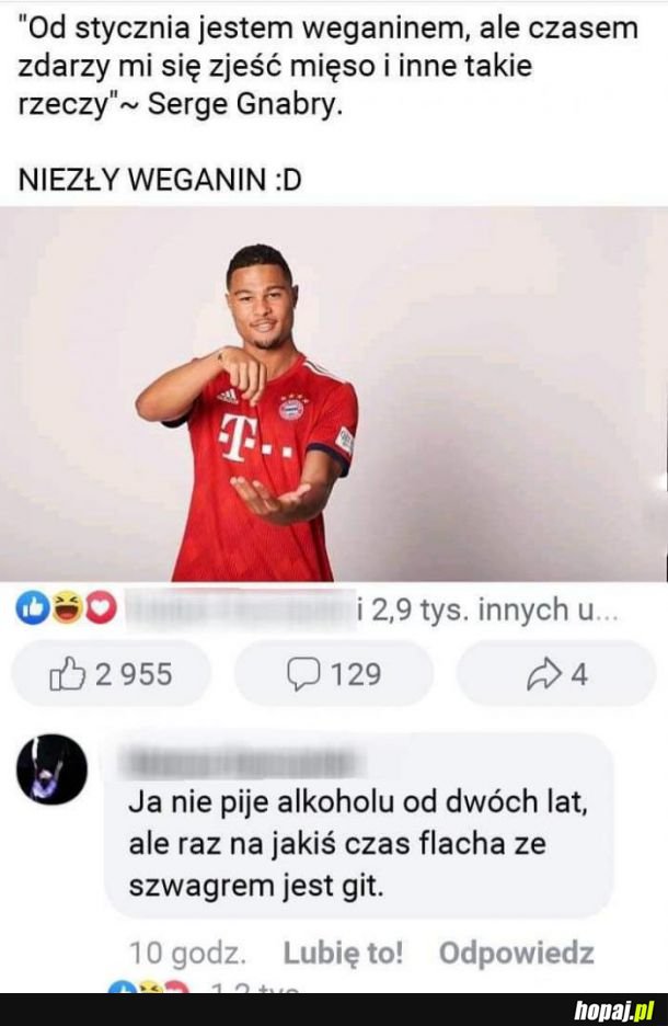 Niezły weganin 