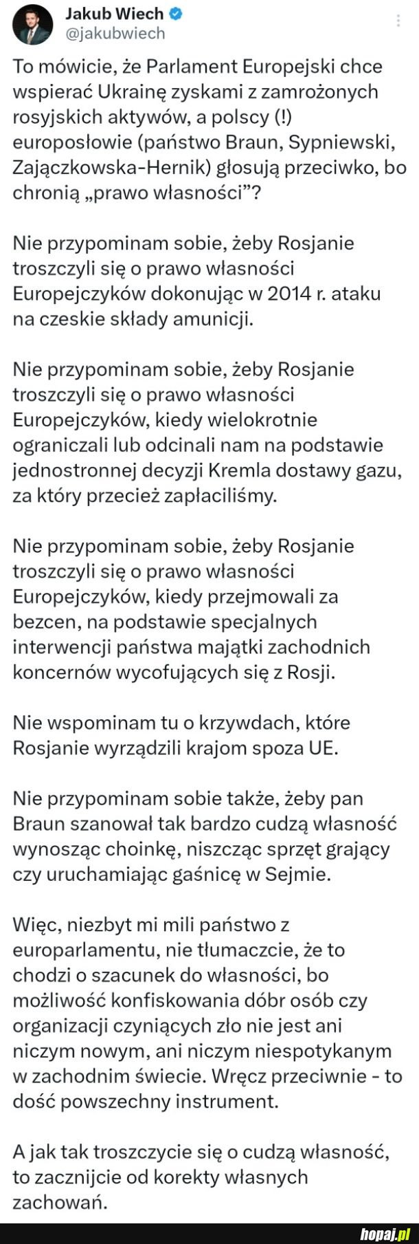 Pozamiatane Wiech(ci)em