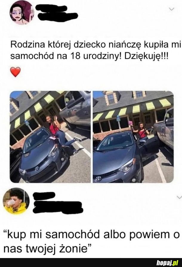 Samochód od szefa