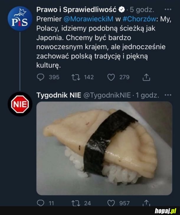 &quot;Jesteśmy za Japonią tuż tuż..&quot;