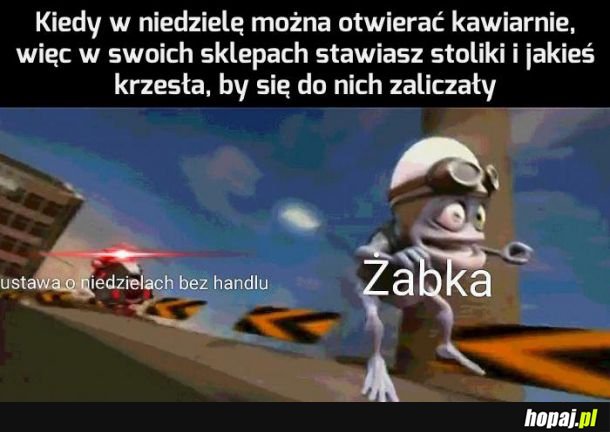 Nigdy nie dorwą Żabek 