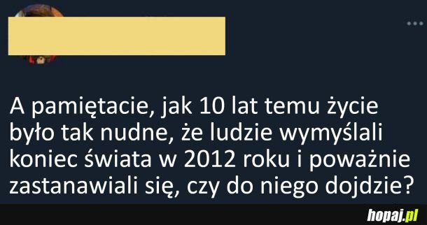 Kiedyś to było xD