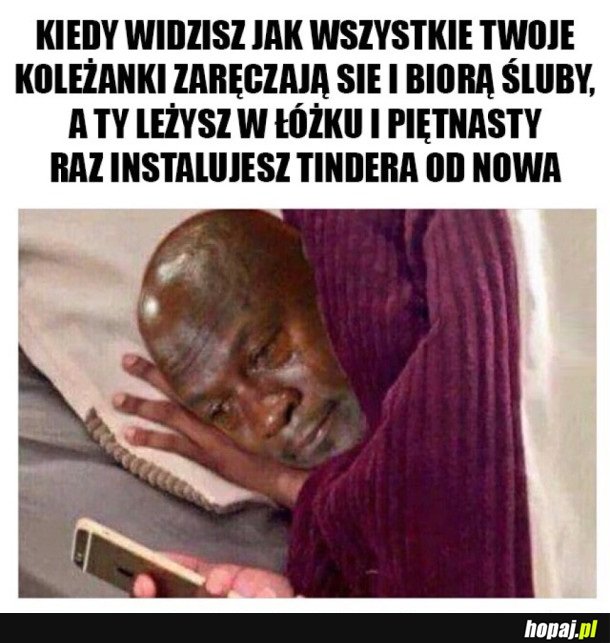 A JA LEŻĘ I PŁACZĘ