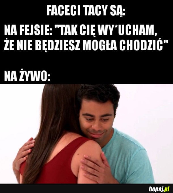 NA FACEBOOKU VS. NA ŻYWO